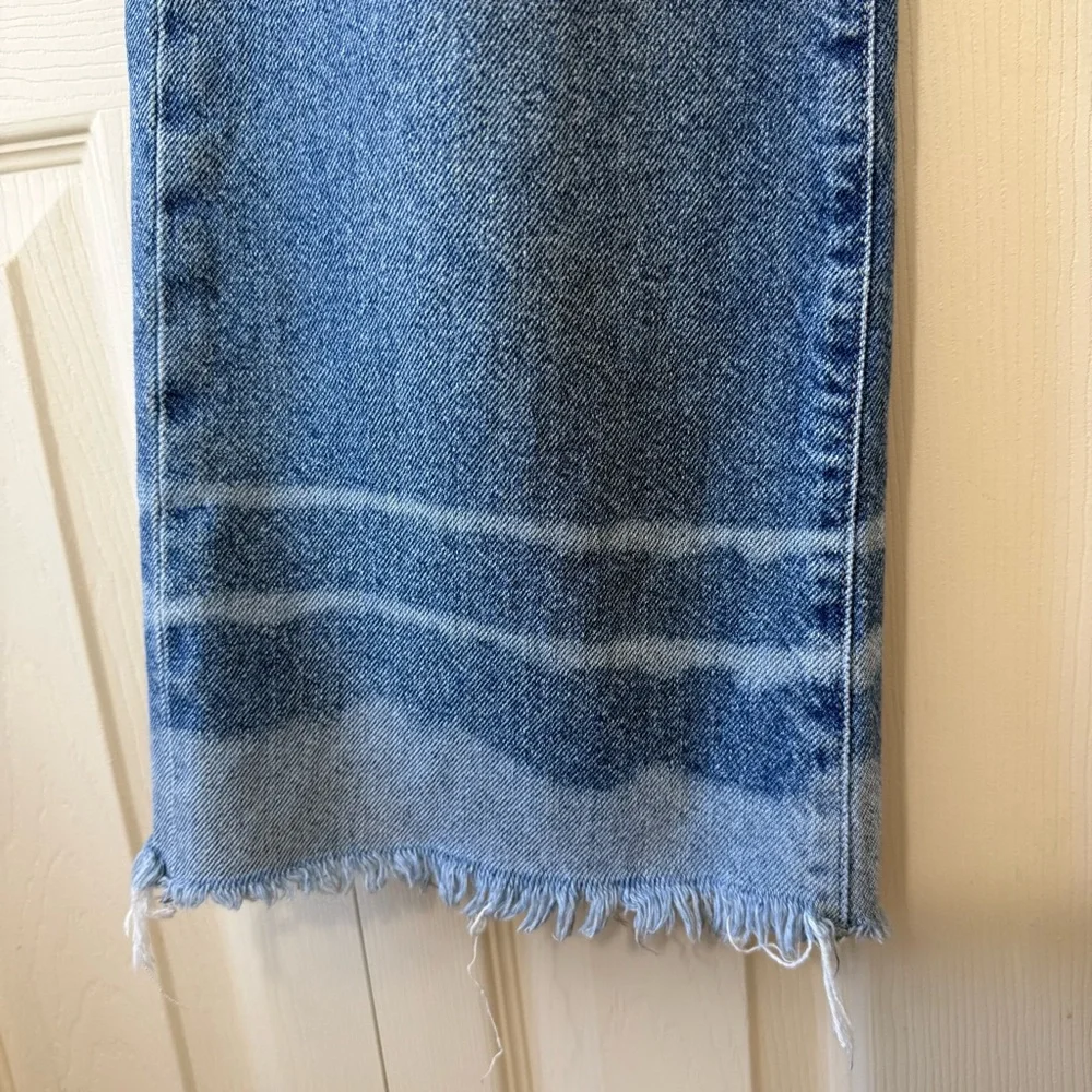 Mavi Jeans Aria High Rise Wide Leg Distressed Hem Womens Size 24 - Picture 6 of 12